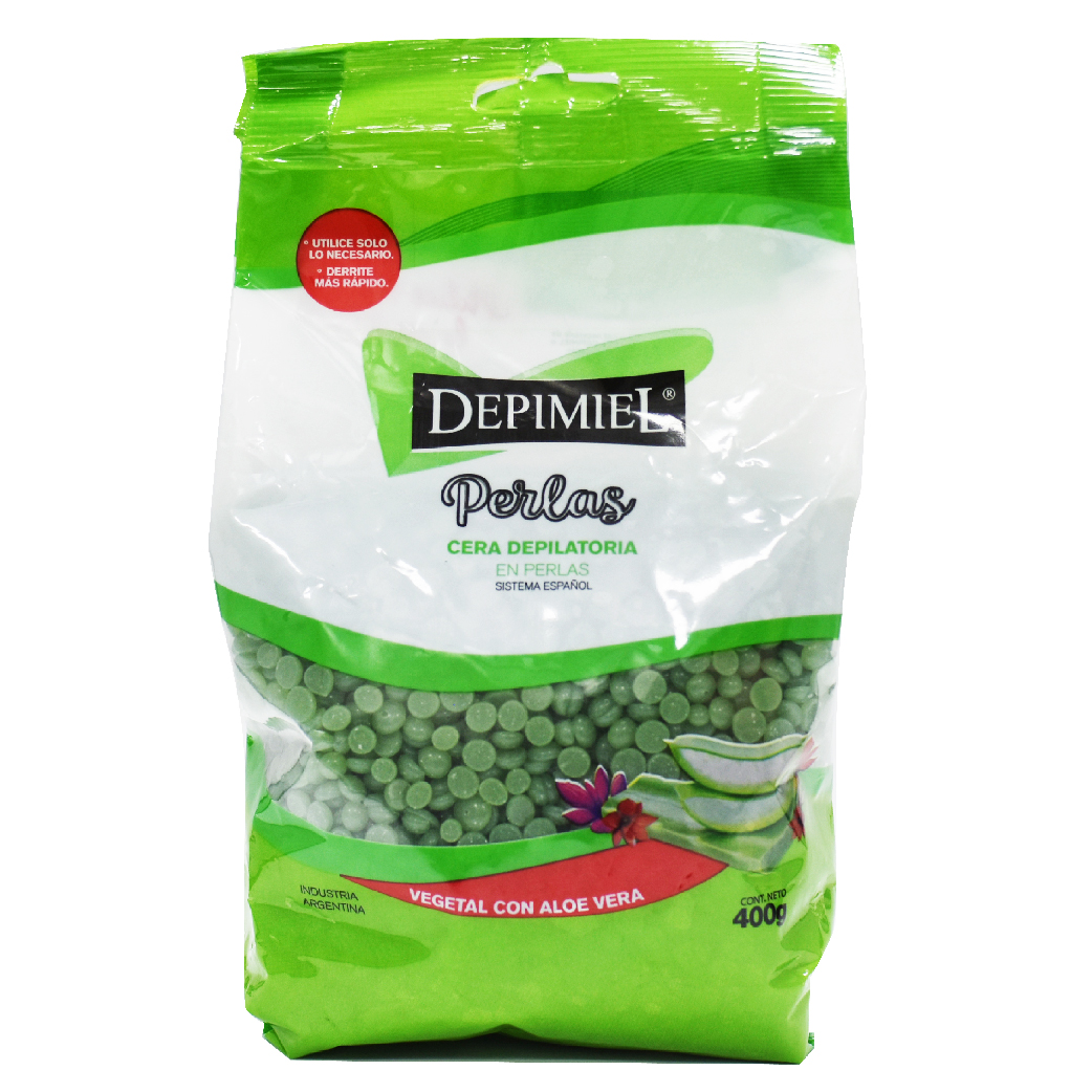 DEPIMIEL CERA EN PERLAS VEGETAL X 400 G.